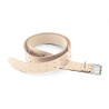Leather tool belt - neutral brown