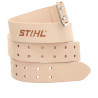 Leather tool belt - neutral brown