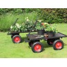 SCH Four Wheel Turn Table Trolley