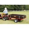 SCH Two Wheel Timber Tipping Trailer