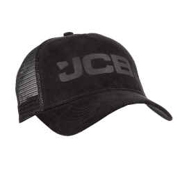 JCB Black Trucker Cap