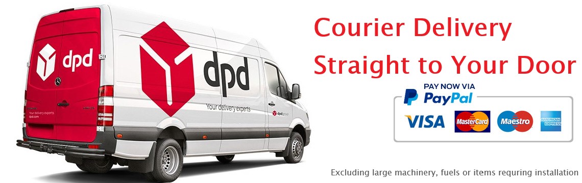 Next day delivery now available via DPD and Paypal Next day delivery now available via DPD and Paypal